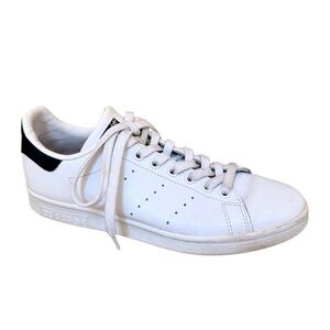 Adidas Stan Smith Sneakers White With Black Men’s‎ 8.5 Women’s 10